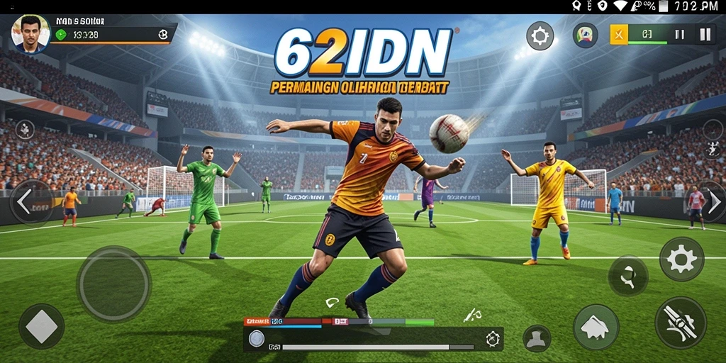 Tampilan gameplay mendebarkan di 62IDN dengan olahraga variatif.