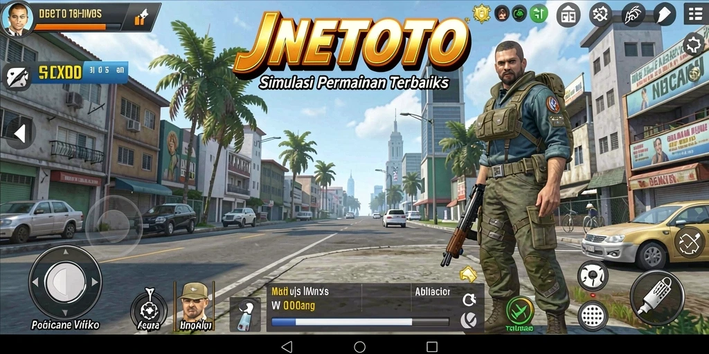 Tangkapan layar dari gameplay menarik JNETOTO dengan berbagai fitur simulasi.