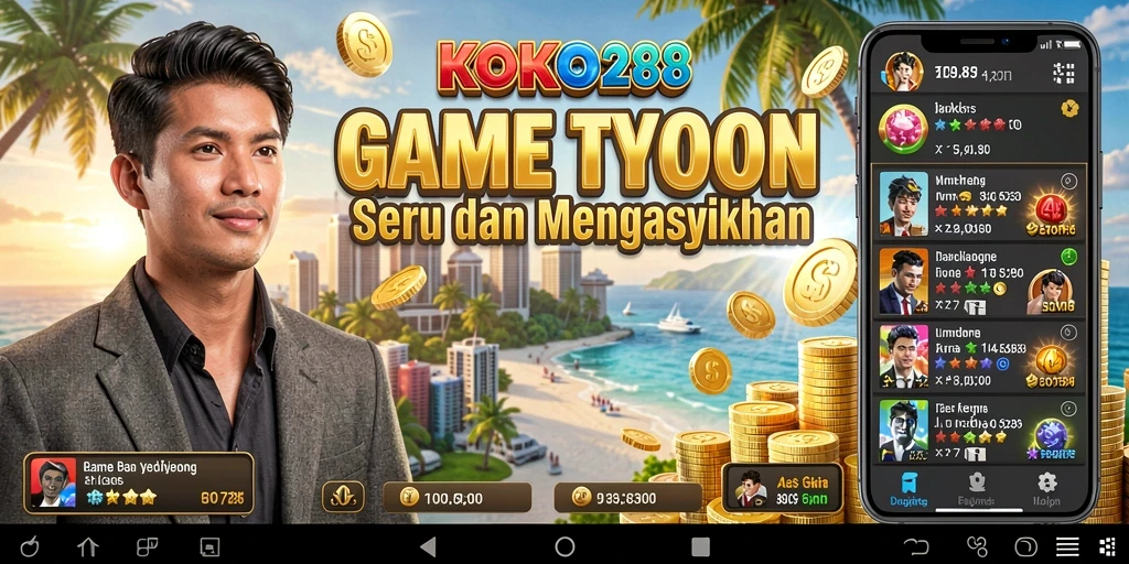 Tampilan screenshot <strong>KOKO288</strong> menampilkan gameplay Tycoon yang menarik.