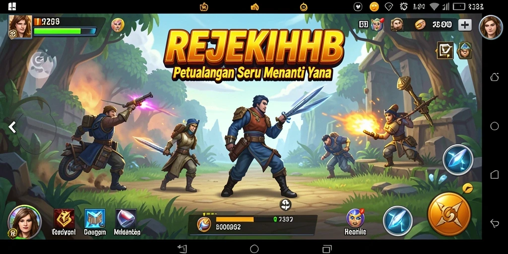 Gameplay seru di dunia petualangan REJEKIHUB.