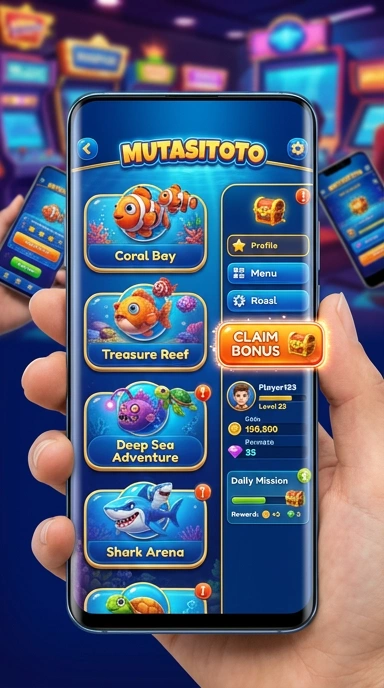 Fitur pencarian mutasitoto untuk menemukan aplikasi dengan mudah.
